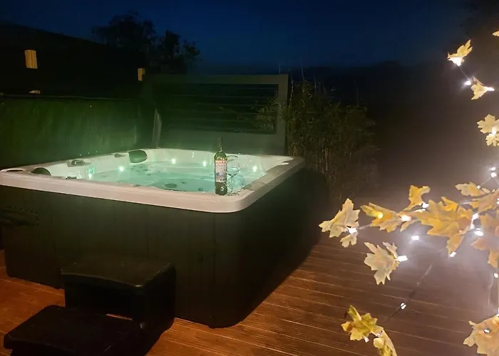Jacuzzi huisje De Berenshoeve